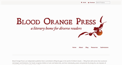Desktop Screenshot of bloodorangepress.com